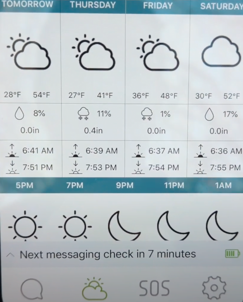 ZOLEO Weather