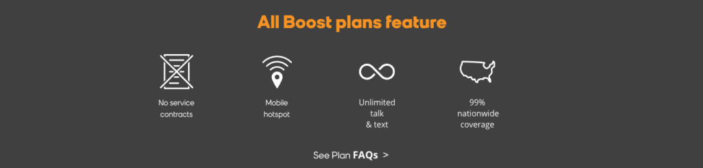 Boost Plan Features