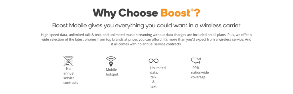 Why Choose Boost Mobile
